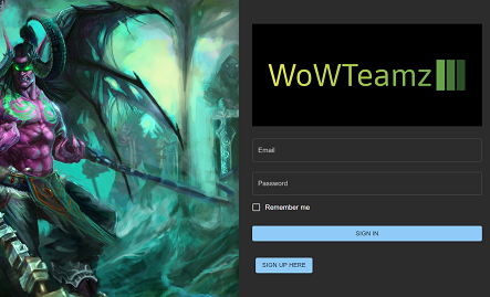 WoWTeamz App